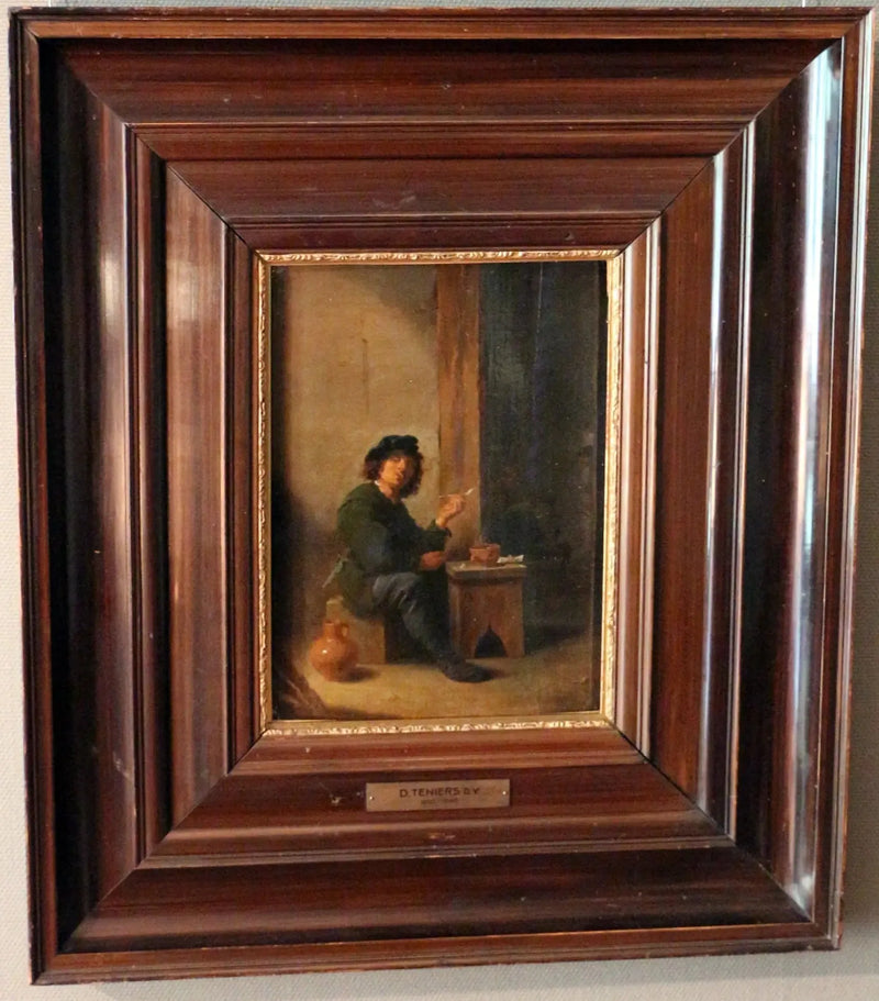 Mies tupakalla - David Teniers nuorempi