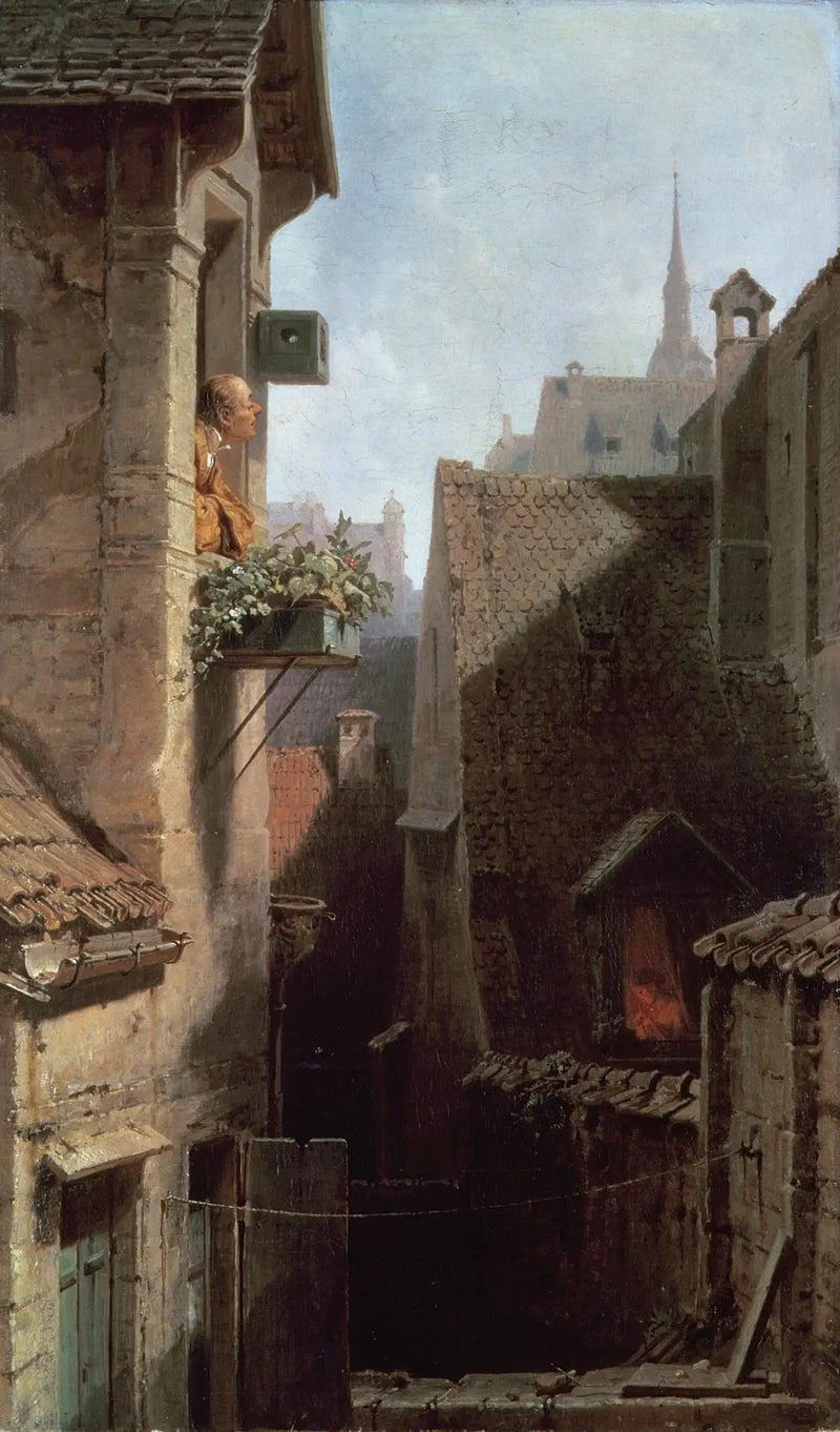Hypokondriakki - Carl Spitzweg