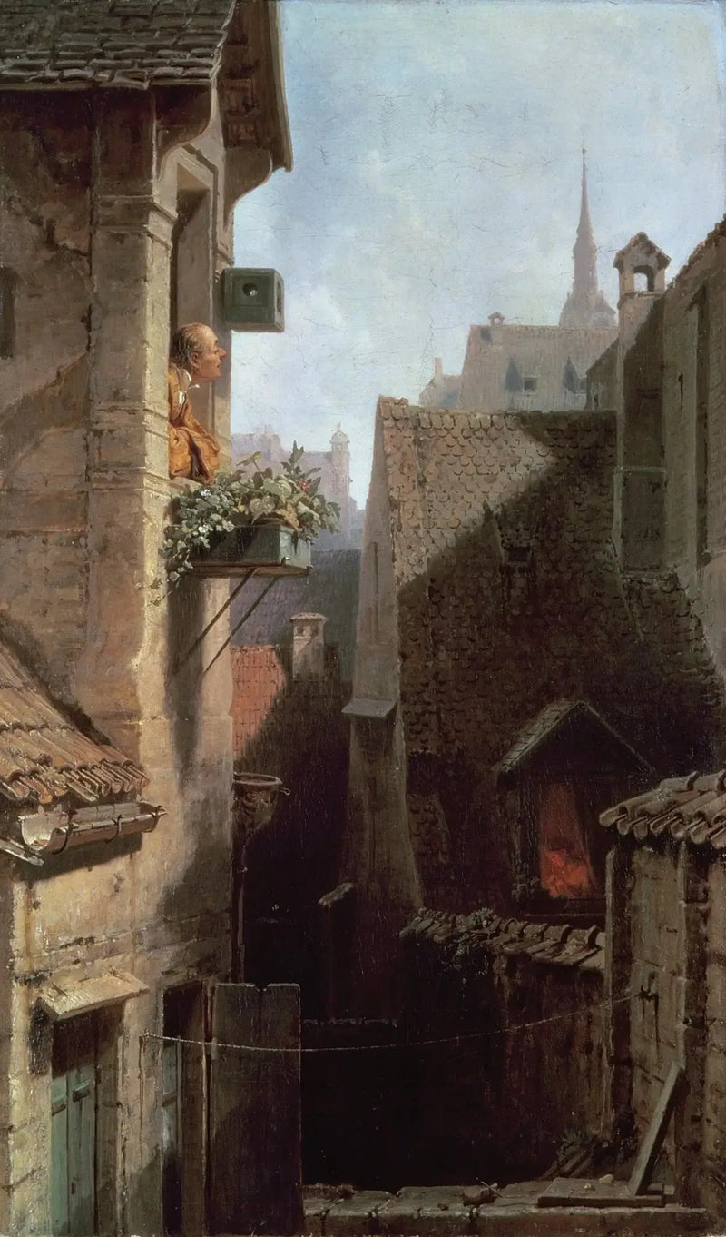 Hypokondriakki - Carl Spitzweg