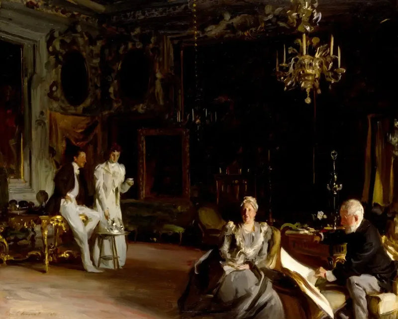 Sisustus Venetsiassa - John Singer Sargent