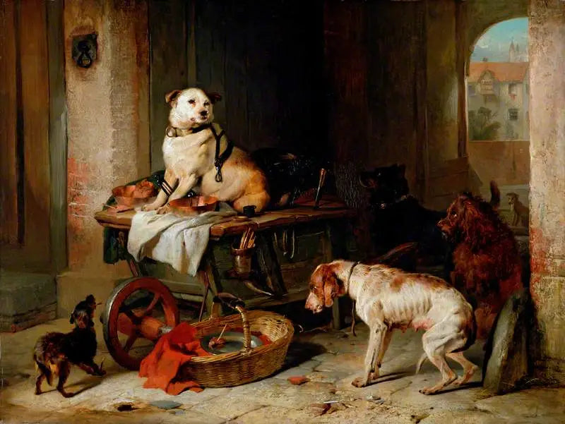 Jacki toimistossa - Edwin Henry Landseer