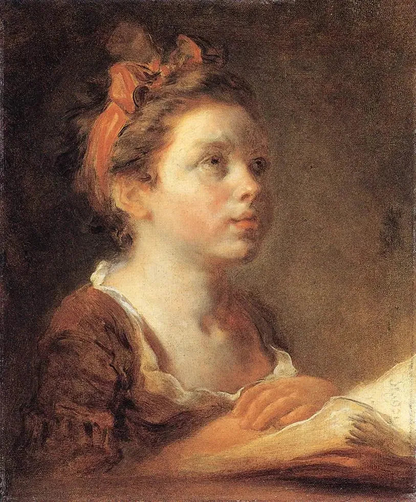 Nuori oppinut - Jean-Honoré Fragonard