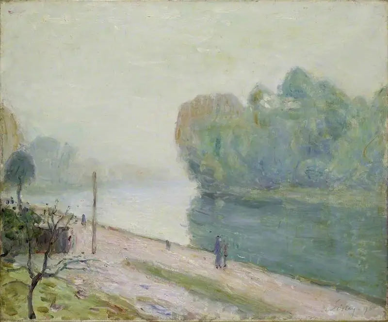 Loingin joki - Alfred Sisley