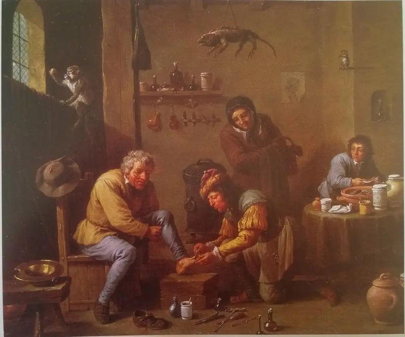 Kylän lääkäri - David Teniers nuorempi
