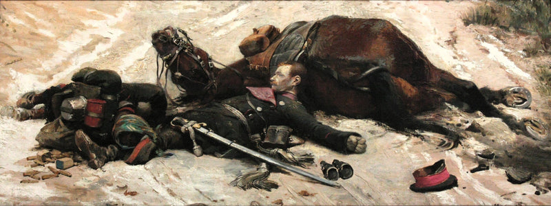 Kuollut sotilas - Édouard Detaille