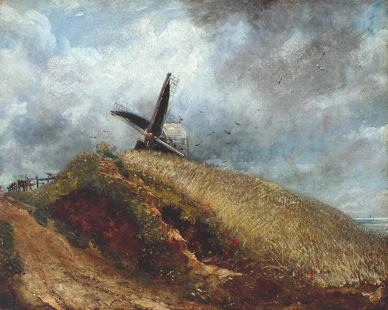 Tuulimylly lähellä Brightonia - John Constable