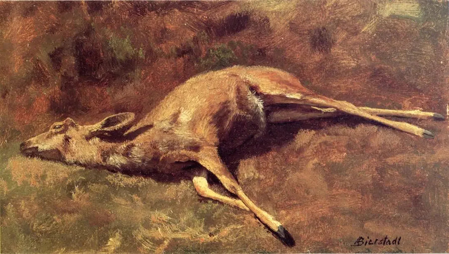Metsän alkuperäinen - Albert Bierstadt
