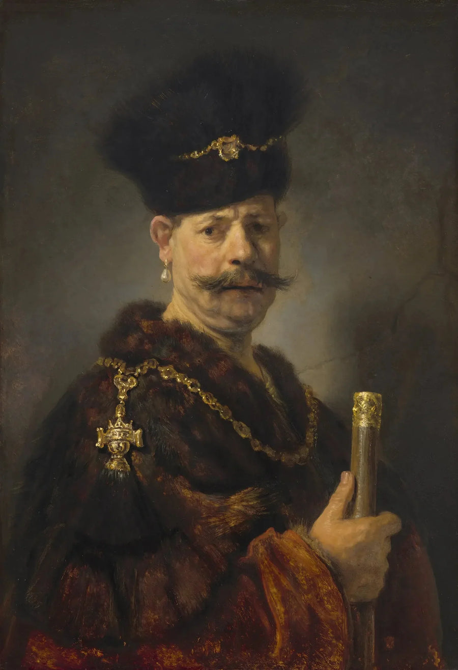 Aatelinen puolalainen - Rembrandt