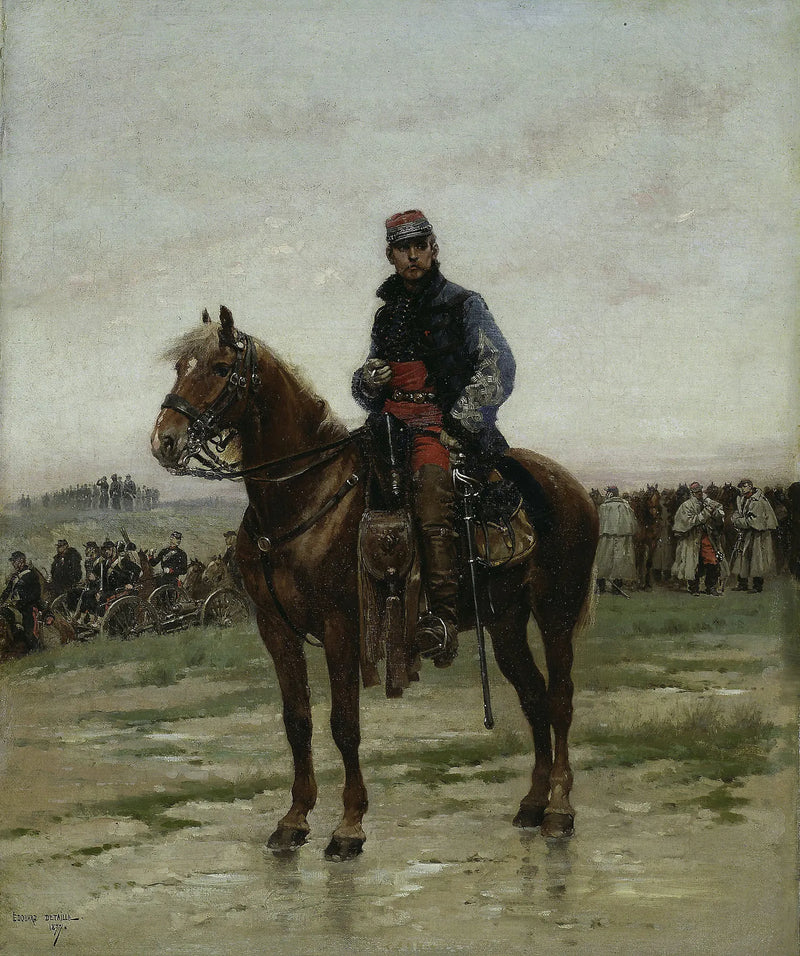 Ratsastava upseeri - Édouard Detaille