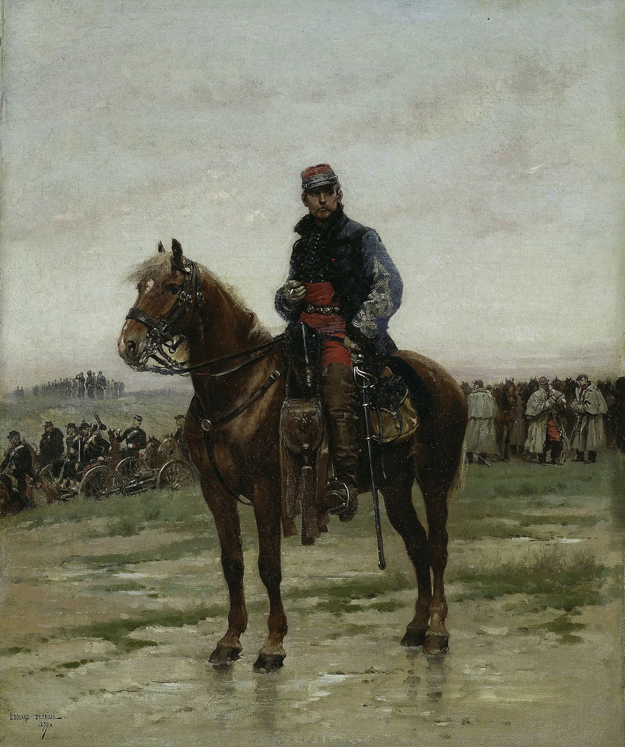 Ratsastava upseeri - Édouard Detaille