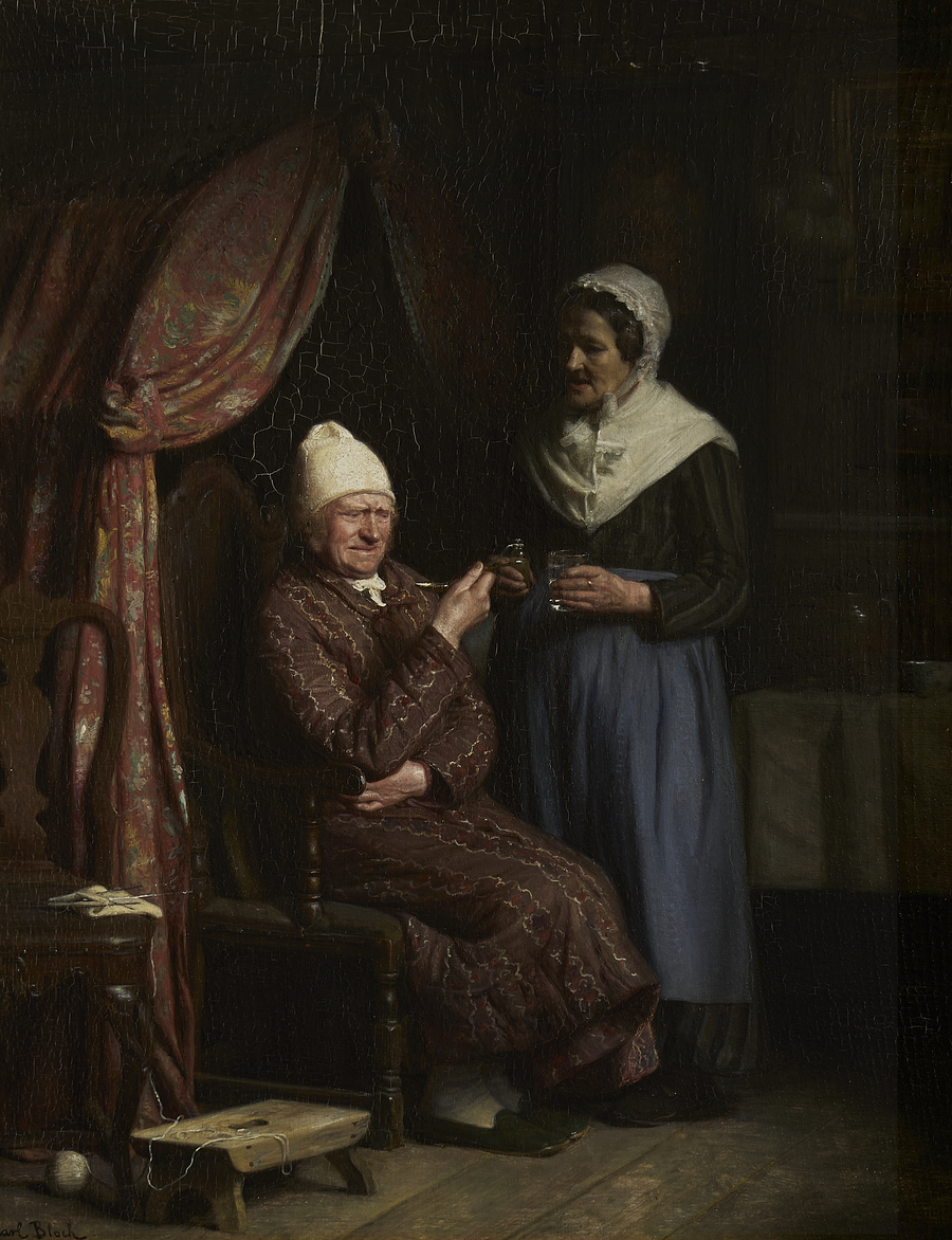 Potilas. - Carl Heinrich Bloch