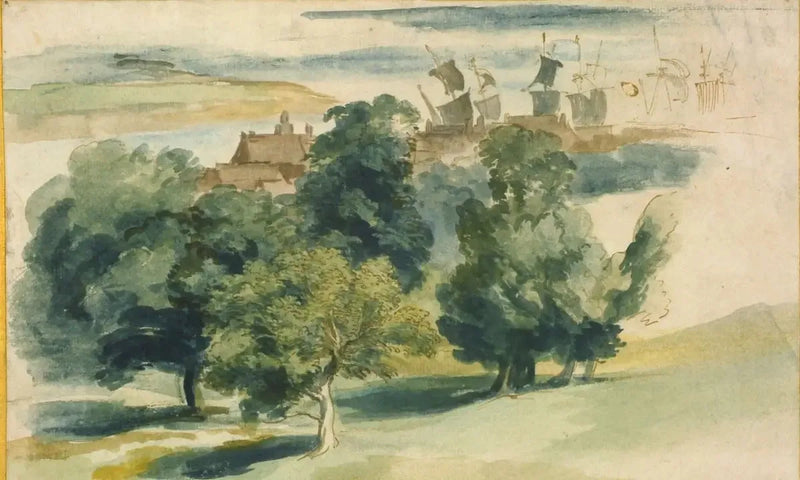 Englantilainen maisema - Antoine van Dyck