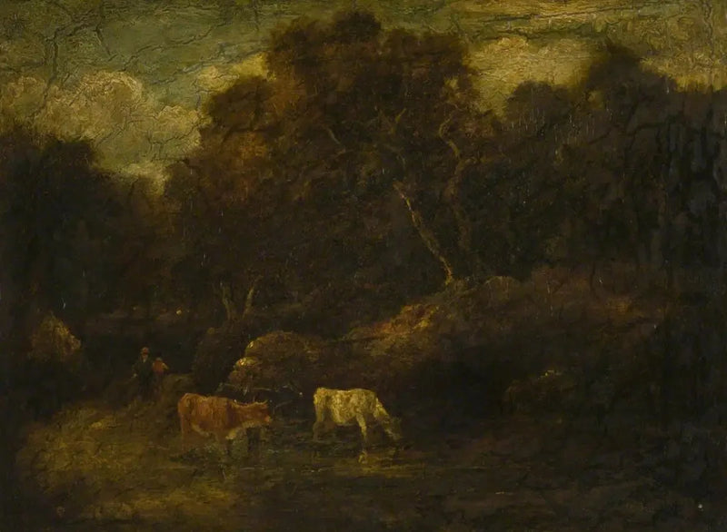 Metsäinen maisema - Thomas Gainsborough