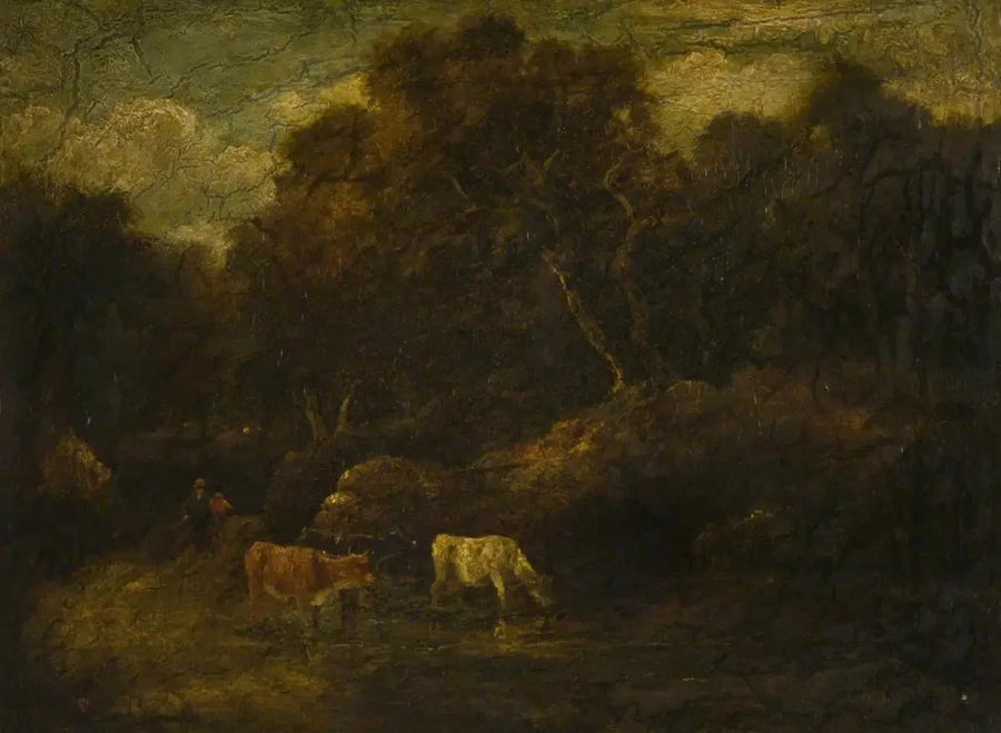 Metsäinen maisema - Thomas Gainsborough