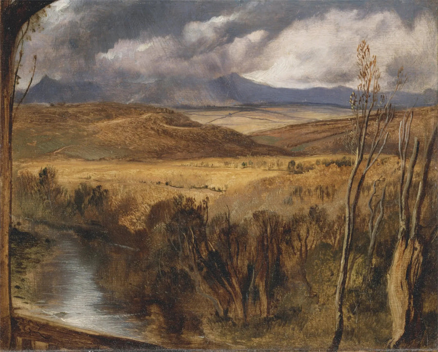 Ylämaan maisema - Edwin Henry Landseer