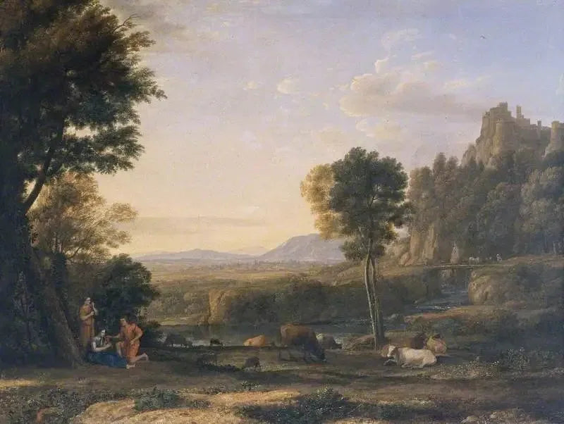 Maalausmaisema - Claude Lorrain
