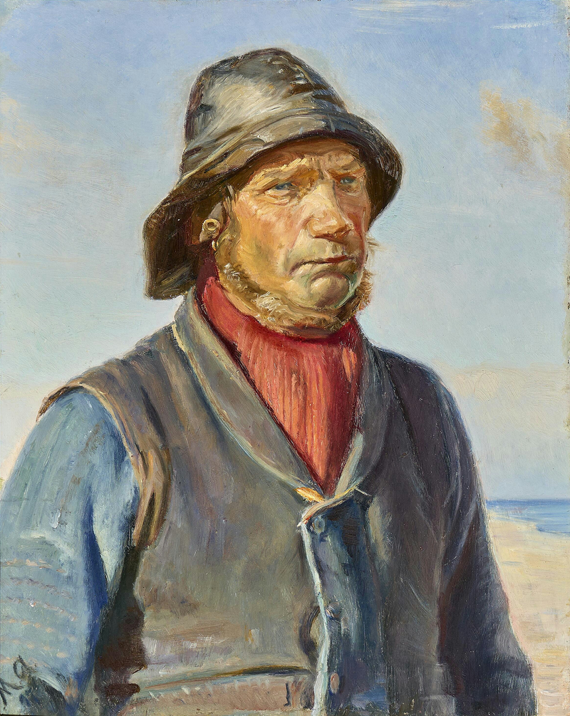 Kalastaja Skagenista (2) - Michael Peter Ancher