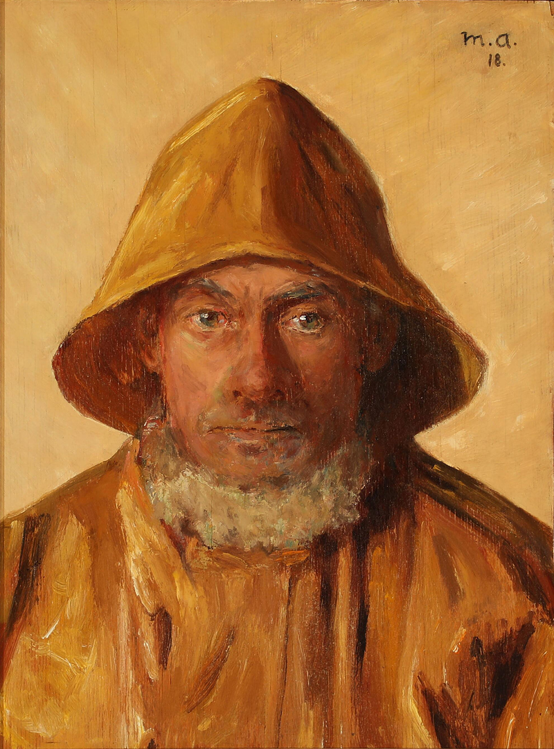 Kalastaja Skagenista. -Michael Peter Ancher