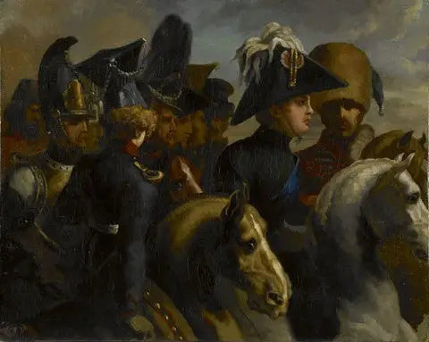Prinssi ja hänen päämajansa - Théodore Géricault