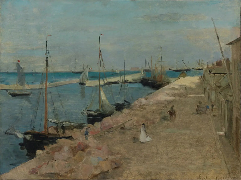 Laituri Lorientissa - Berthe Morisot
