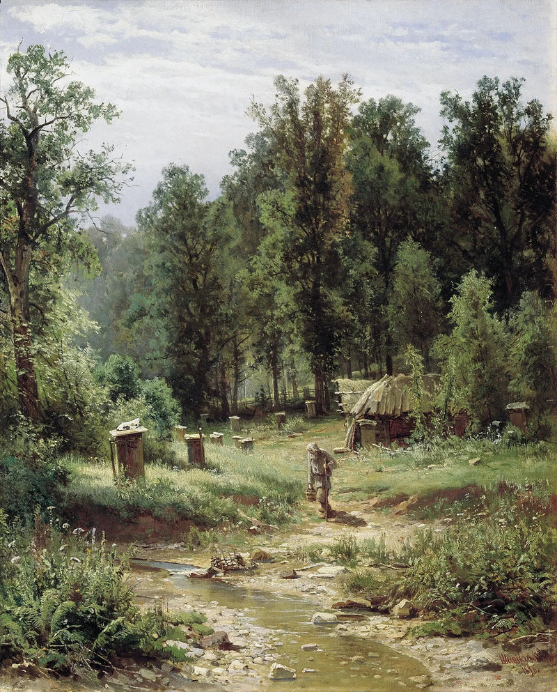 Maatila metsässä - Ivan Chichkine