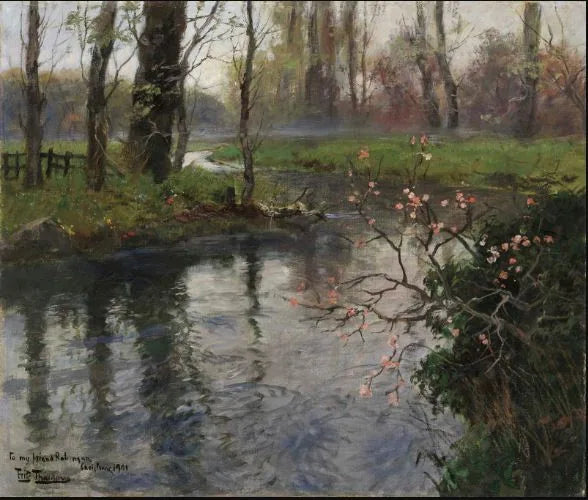 Kevätpuro - Frits Thaulow