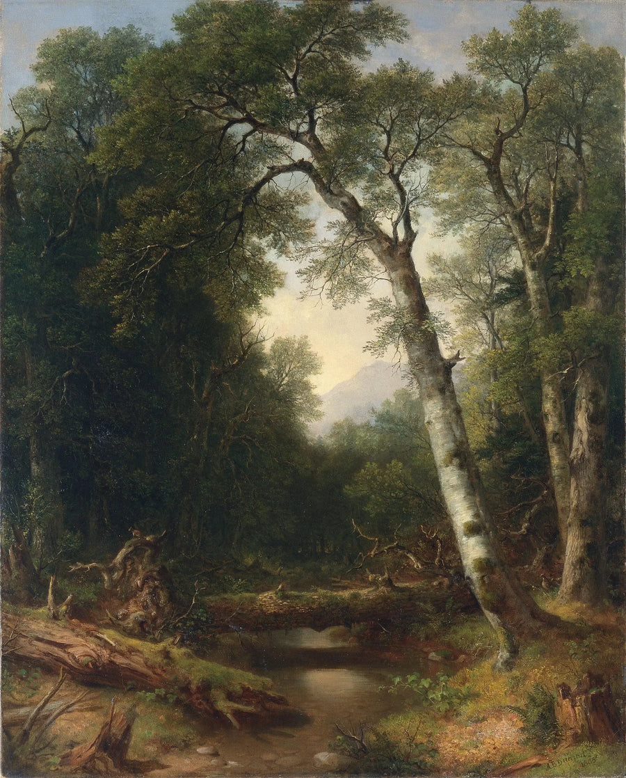 Kylä metsässä - Asher Brown Durand