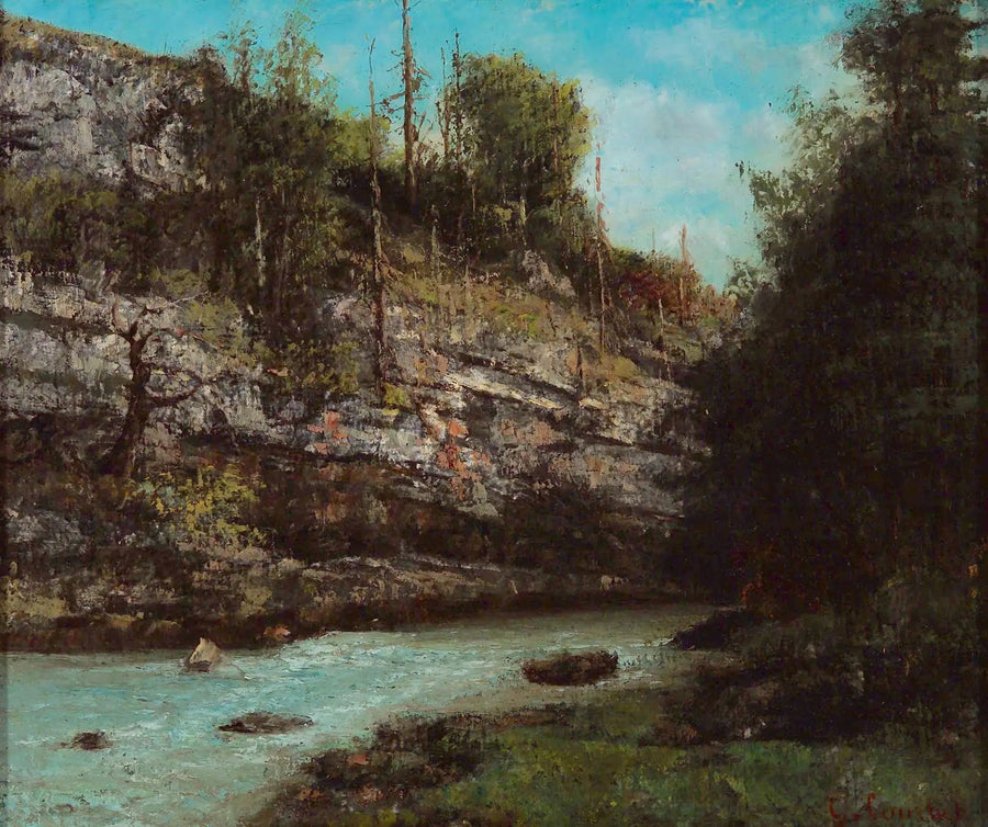 Vuoristokyyneläinen - Gustave Courbet