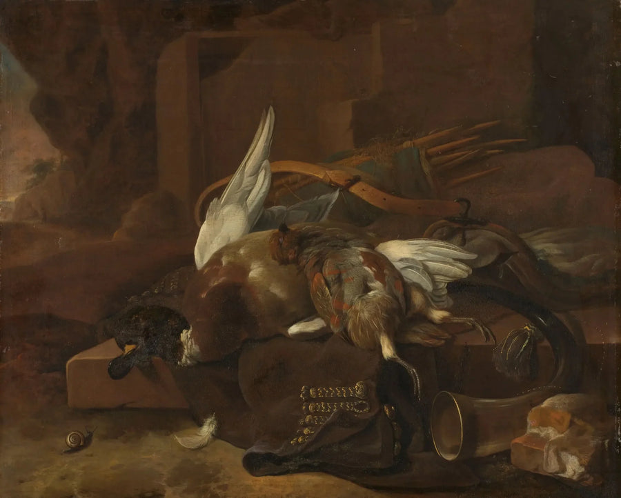 Metsästäjän laukku - Melchior de Hondecoeter