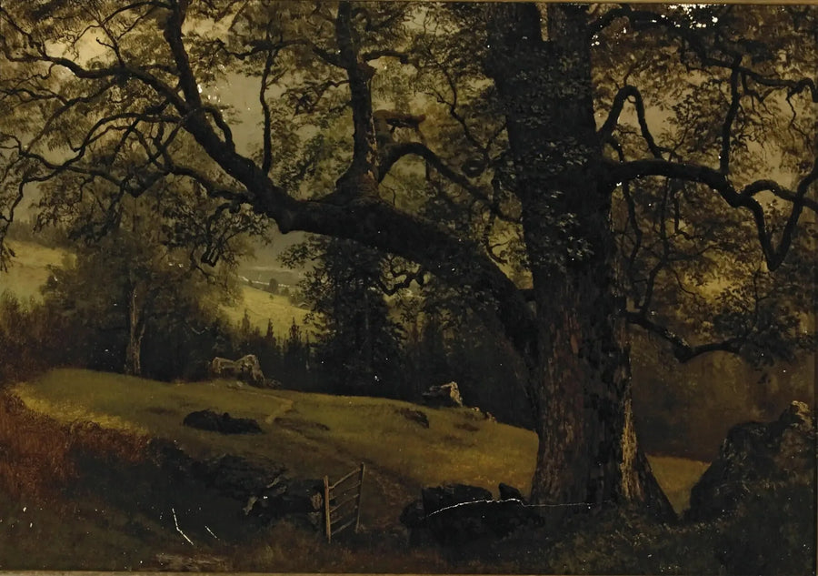 Polku puiden läpi - Albert Bierstadt