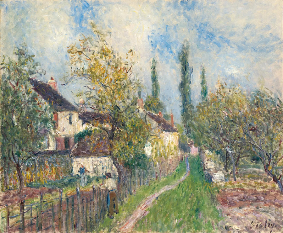 Polku Sablonille - Alfred Sisley