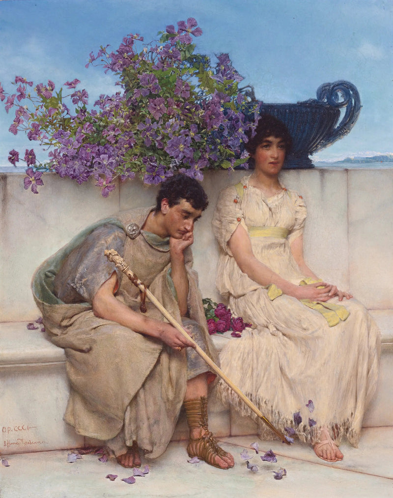 Eloquenteen hiljaisuus - Lawrence Alma-Tadema