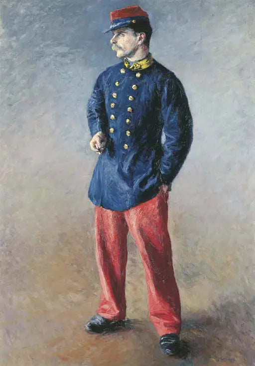 Sotilas - Gustave Caillebotte