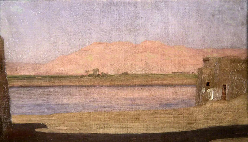 Temppeli Niilillä - Frederic Leighton