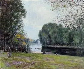 Loingin käänne - Kesä - Alfred Sisley