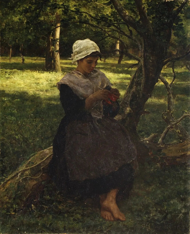 Maalaisneule - Jules Breton