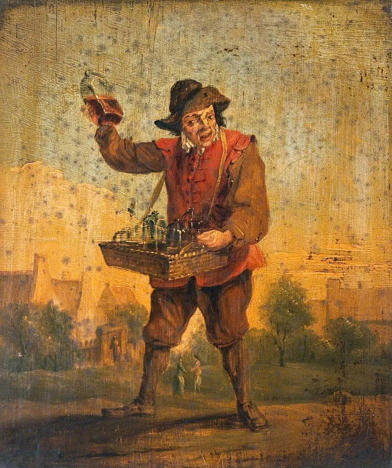 Lääkeaineiden myyjä - David Teniers nuorempi