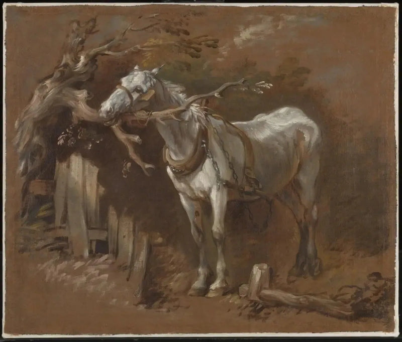 Vanha hevonen - Thomas Gainsborough