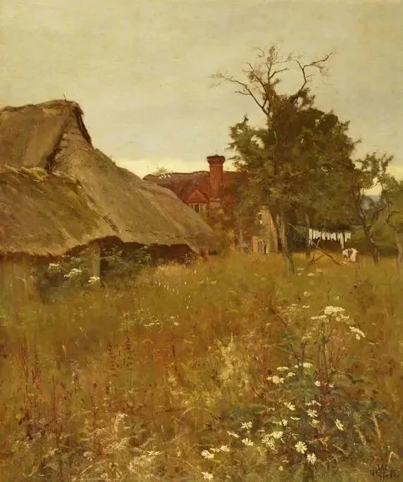 Vanha nurkka, joka on vallannut rikkaruohot - Edward Wilkins Waite
