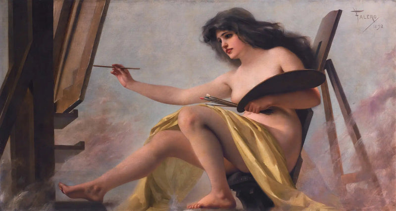 Taidetta koskeva allegoria - Luis Ricardo Falero