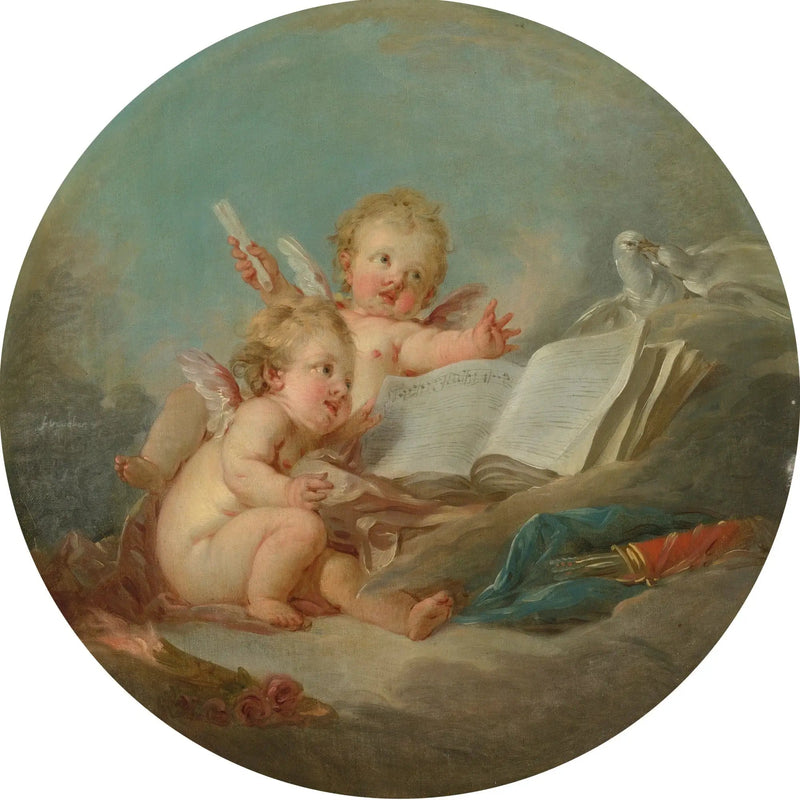 Musiikin allegoria - François Boucher