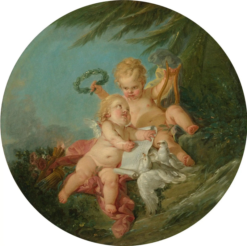 Runollisuuden allegoria - François Boucher