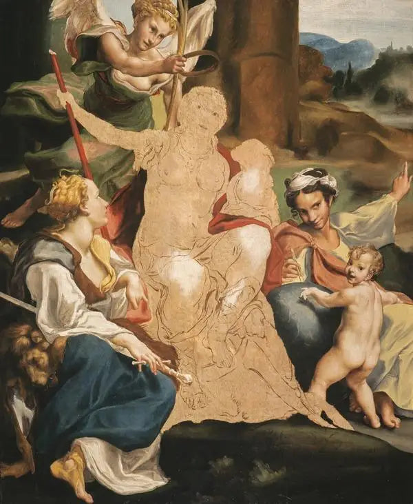 Vertouksen allegoria (kesken) - Antonio da Correggio
