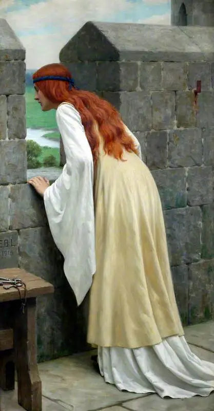Saapuminen - Edmund Blair Leighton