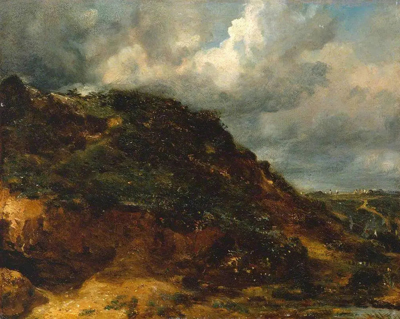 Pankki Hampstead Heathillä - John Constable