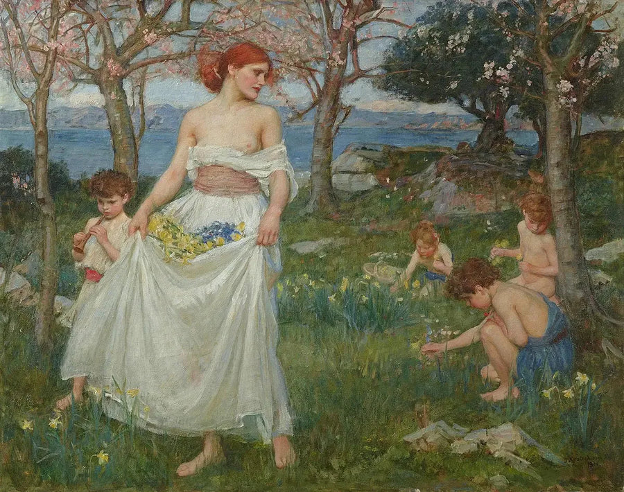 Kevätlaulu - John William Waterhouse