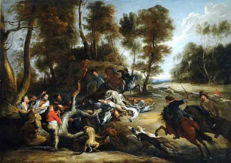 Sianmetsästys - Peter Paul Rubens
