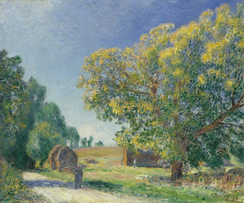 Metsäaukio - Alfred Sisley