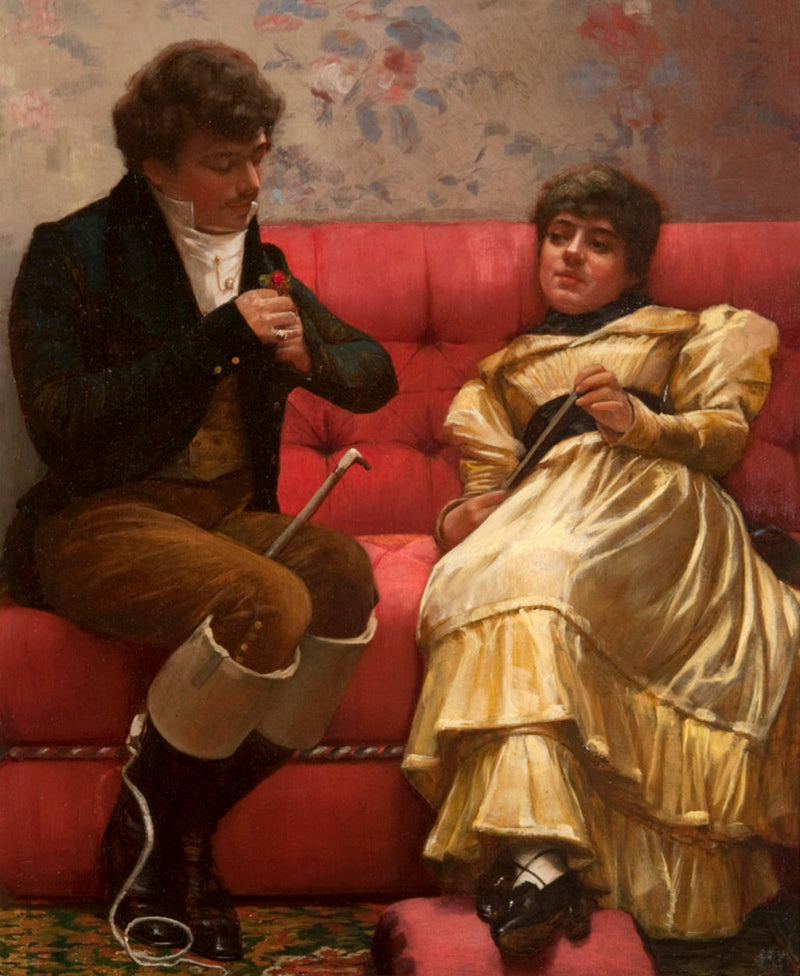 Valloitus, sydän ruusulle - John Lavery