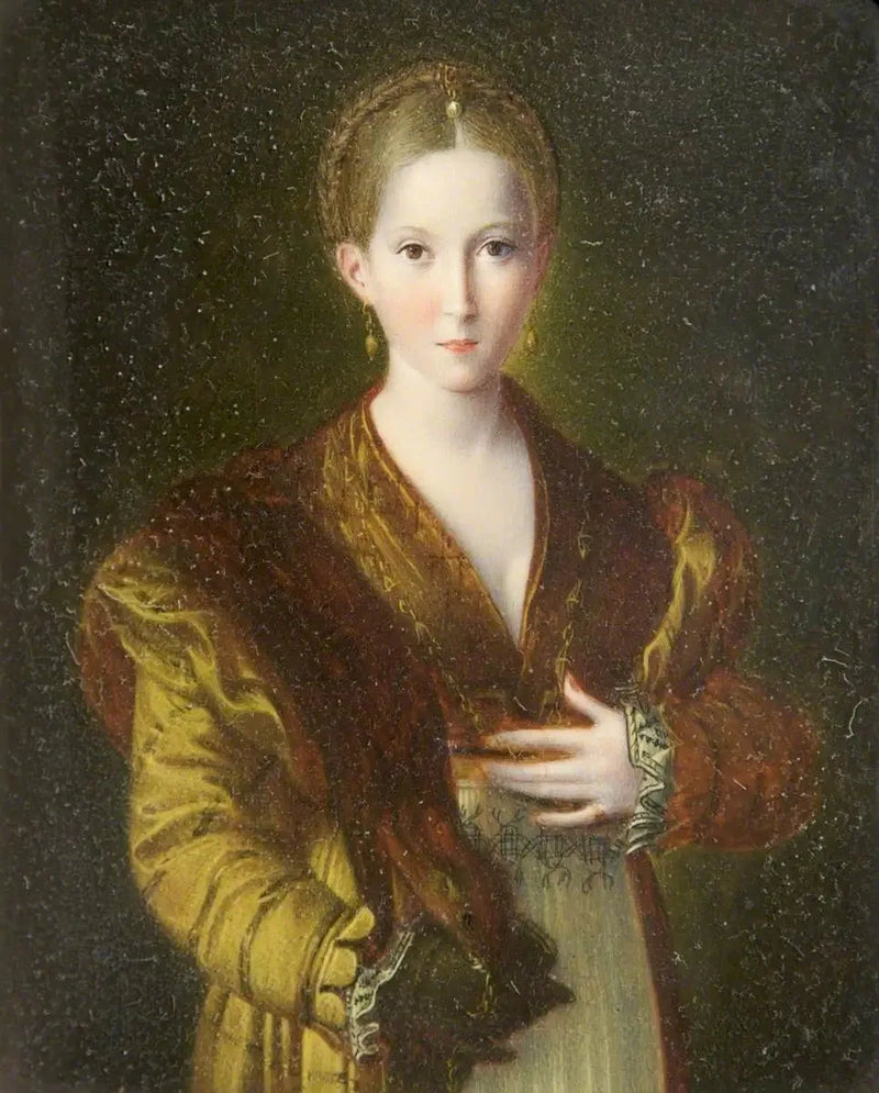 Yksi nainen seisoo - Parmigianino